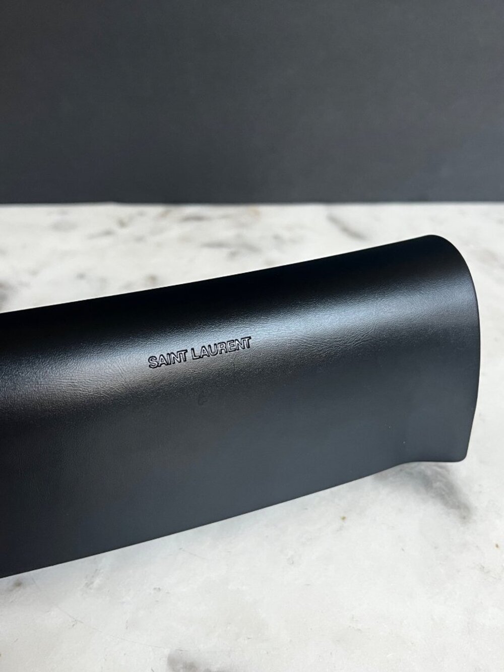SAINT LAURENT SL 635 flat-top silver metal sunglasses - Picture 11 of 13